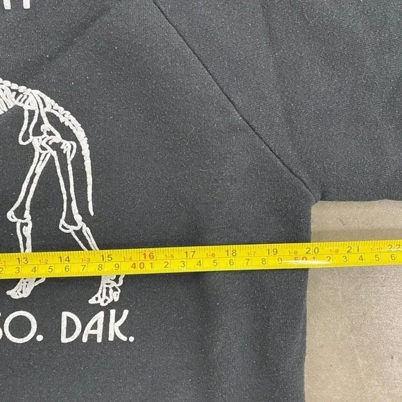 Vintage 80s Mammoth Site Hot Springs South Dakota Fruit of the Loom Sweatshirt L - Picture 5 of 6